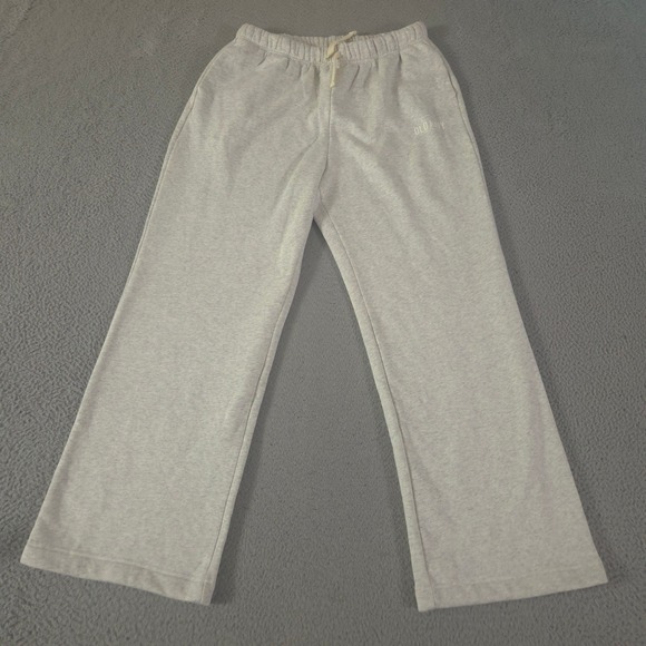 Old Navy Pants - Old Navy Sweatpants Womens L Gray Extra High-Waisted Vintage Logo Straight Leg